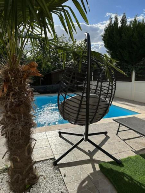 Charmante maison au Nord de Paris piscine chauffée
